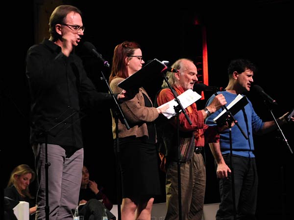 Weihnachtsrevue 'Akte X-Mas' auf dem Welterbe Zollverein in Essen
