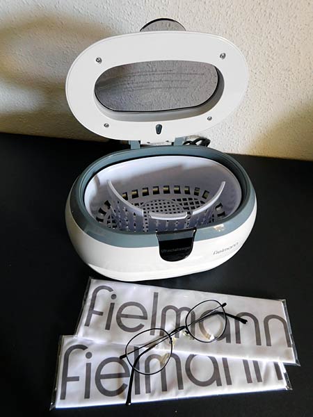 Test: Ultraschallreinigungsger&auml;t von Fielmann