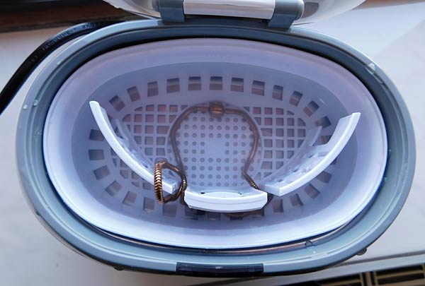 Test: Ultraschallreinigungsger&auml;t von Fielmann