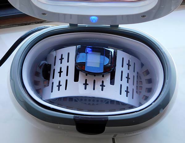 Test: Ultraschallreinigungsger&auml;t von Fielmann