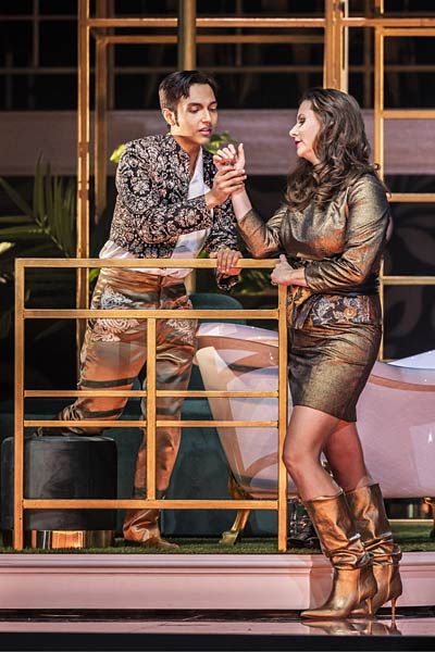 Oper 'Giulio Cesare in Egitto' der Deutschen Oper am Rhein im Theater Duisburg