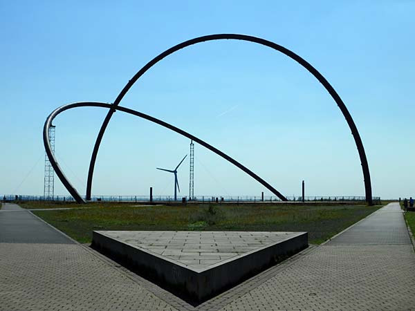 Halde Hoheward und Zeche Ewald