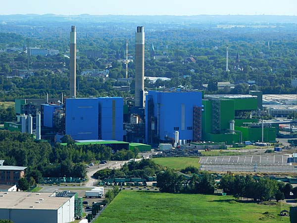 Halde Hoheward und Zeche Ewald