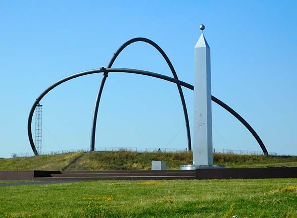 Halde Hoheward und Zeche Ewald