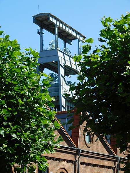 Halde Hoheward und Zeche Ewald