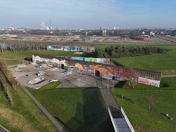 'Zukunftsgarten Duisburg' der IGA 2027 im RheinPark
