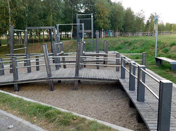 Rundgang &uuml;ber das IGA 2027 Gel&auml;nde im RheinPark in Duisburg