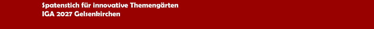 Spatenstich f&uuml;r Themeng&auml;rten zur IGA 2027 in Gelsenkirchen