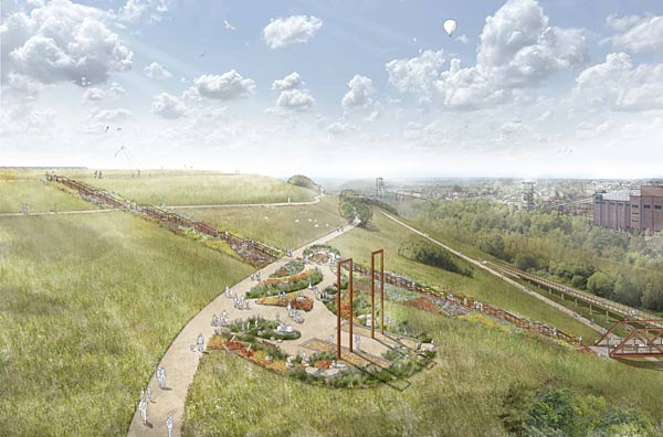 Vorbegehung der IGA 2027 auf der Kokerei Hansa in Dortmund