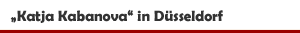 Oper 'Katja Kabanova' in der Deutschen Oper am Rhein in D&uuml;sseldorf