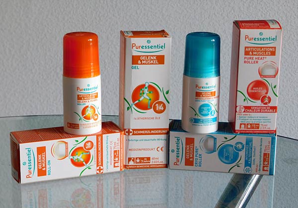 Produkttest Puressentiel gegen akute und chronische Muskel- und Gelenkbeschwerden