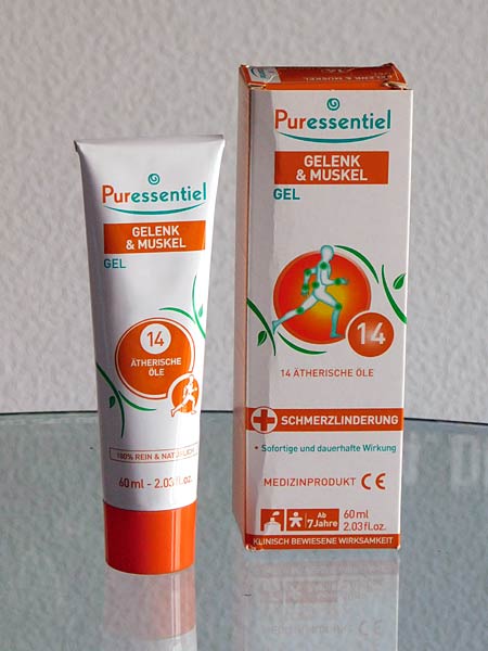 Produkttest Puressentiel gegen akute und chronische Muskel- und Gelenkbeschwerden