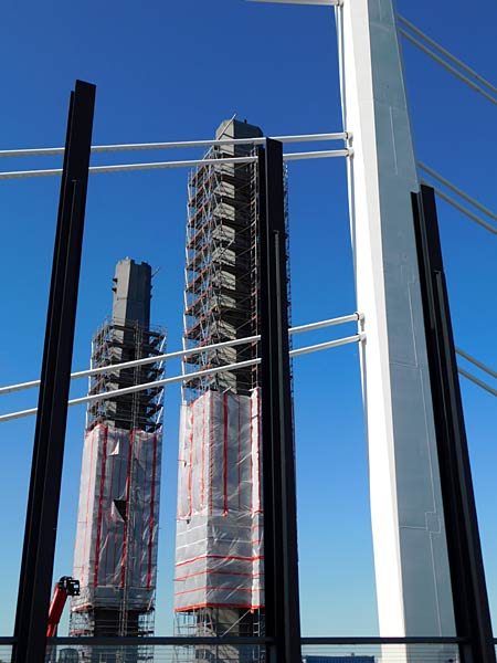 Neubau der A40-Br&uuml;cke in Duisburg-Neuenkamp