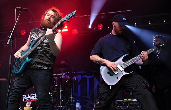 Rock-und Metal-Festival 'Rage against Racism' in Duisburg-Rheinhausen - Tag 1
