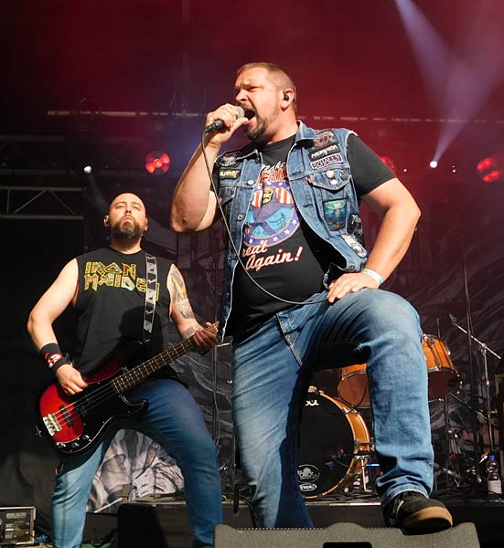 Rock-und Metal-Festival 'Rage against Racism' in Duisburg-Rheinhausen - Tag 1