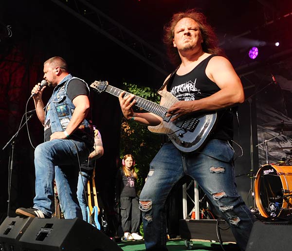 Rock-und Metal-Festival 'Rage against Racism' in Duisburg-Rheinhausen - Tag 1