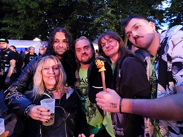 Rock-und Metal-Festival 'Rage against Racism' in Duisburg-Rheinhausen - Tag 1