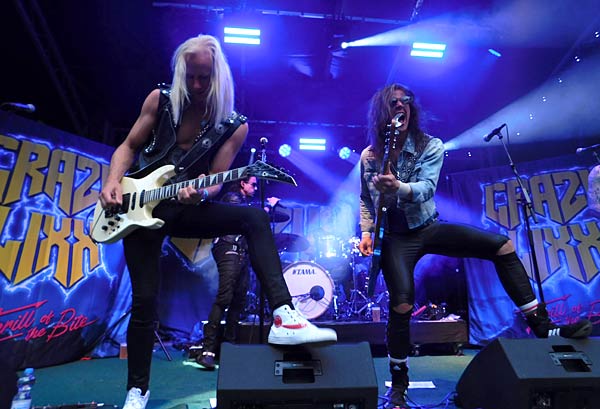 Rock-und Metal-Festival 'Rage against Racism' in Duisburg-Rheinhausen - Tag 1