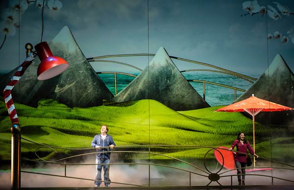 Oper 'Die verzauberte Stadt' im Aalto Theater in Essen