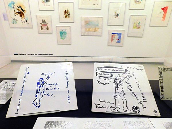 Ausstellung 'Udo Lindenberg � Kometenhaft panisch' in der Ludwiggalerie Schloss Oberhausen