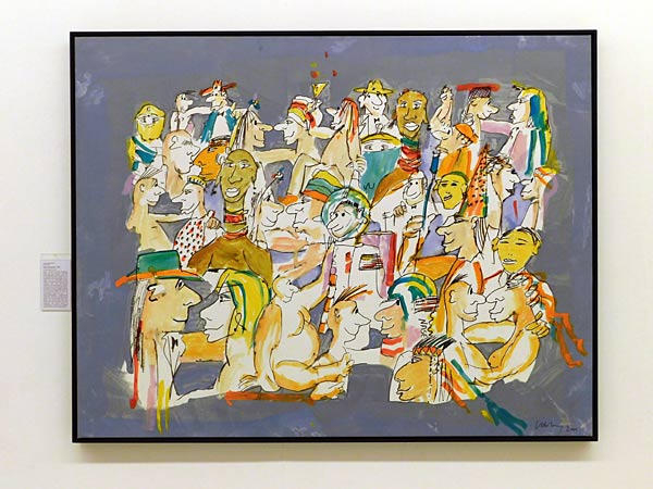 Ausstellung 'Udo Lindenberg � Kometenhaft panisch' in der Ludwiggalerie Schloss Oberhausen