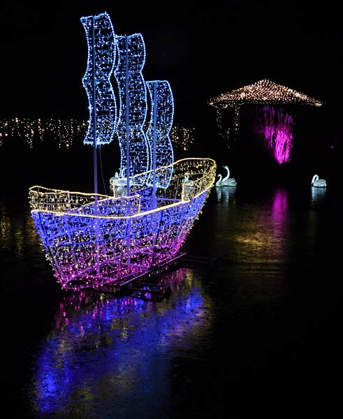 'Xmas Lights' 2025 im Allwetterzoo in M&uuml;nster