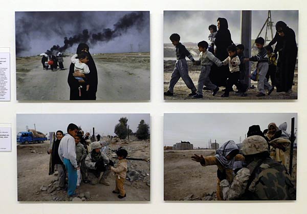 Ausstellung 'Anja Niedringhaus - an vorderster Front' in der Ludwiggalerie Schloss Oberhausen
