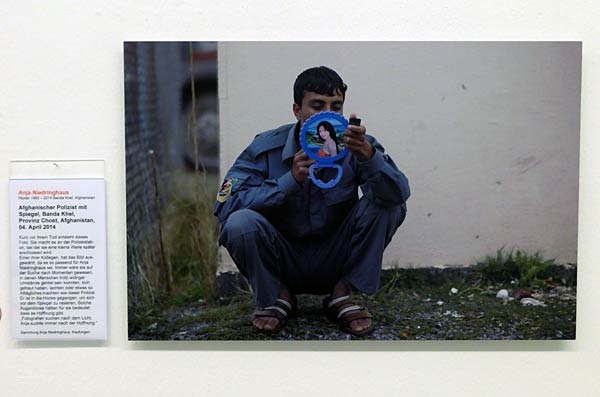 Ausstellung 'Anja Niedringhaus - an vorderster Front' in der Ludwiggalerie Schloss Oberhausen