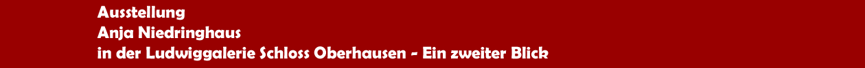 Ausstellung 'Anja Niedringhaus - an vorderster Front' in der Ludwiggalerie Schloss Oberhausen
