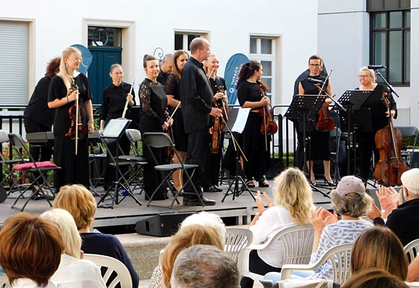 Kulturfestival 'Ruhrorter Campusabende' open air bei Haniel in Duisburg-Ruhrort - Belcanto