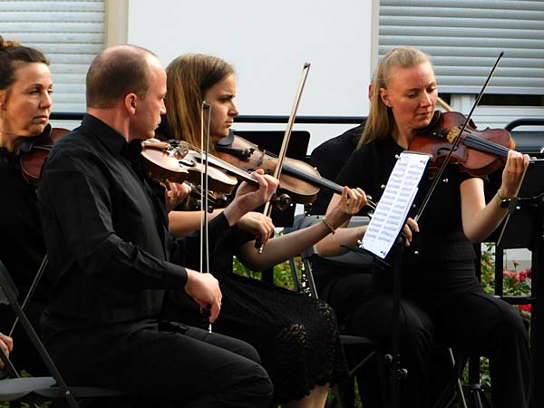 Kulturfestival 'Ruhrorter Campusabende' open air bei Haniel in Duisburg-Ruhrort - Belcanto