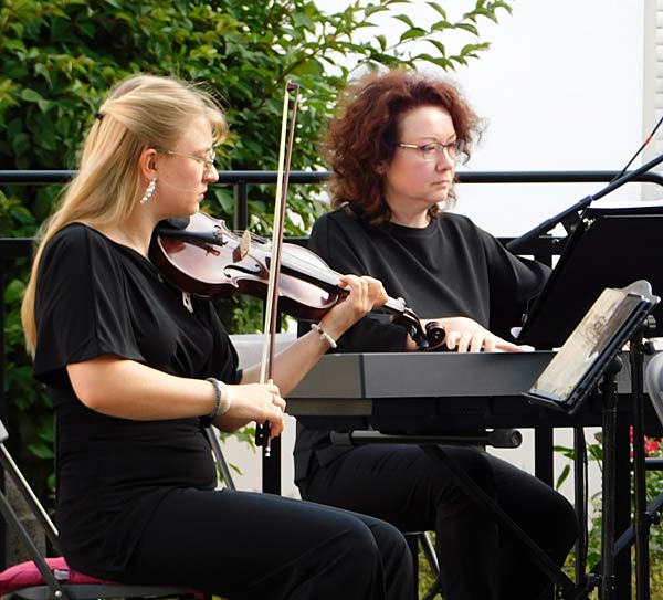 Kulturfestival 'Ruhrorter Campusabende' open air bei Haniel in Duisburg-Ruhrort - Belcanto