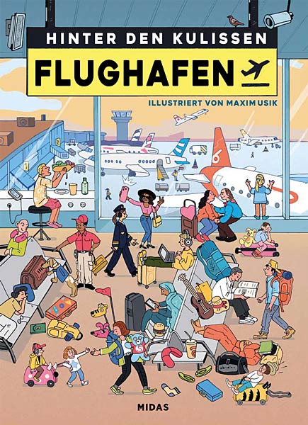 Buch 'Hinter den Kulissen: Flughafen' aus dem Midas Verlag