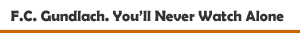 Buch 'F.C. Gundlach. You�ll Never Watch Alone' aus dem Hirmer Verlag