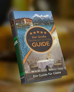 Buch 'Der Große Restaurant & Hotel Guide 2025' von der HDT Medien GmbH