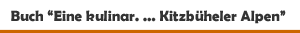 Buch 'Eine kulinarische Wanderung durch die Kitzb&uuml;heler Alpen' aus dem Servus Verlag