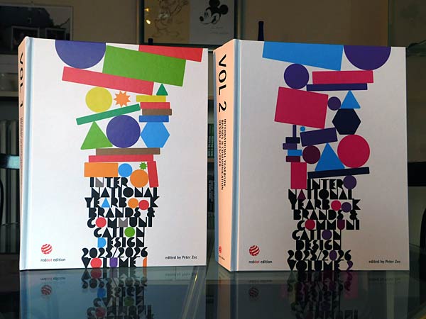 Buch 'International Yearbook Brands & Communication Design 2025' aus der reddot edition