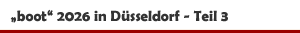 Messe 'boot' 2026 in D&uuml;sseldorf - Teil 4