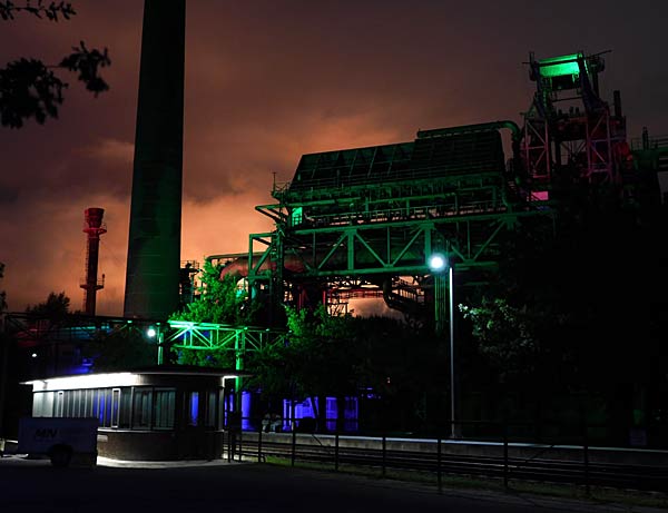 Filmkonzert 'Moderne Zeiten' der Duisburger Philharmoniker im Sommerkino 2025 des Landschaftspark Duisburg-Nord