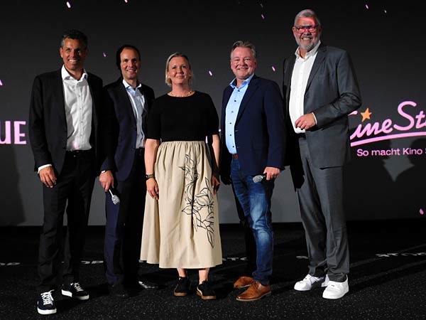 Wiederer&ouml;ffnung des Cinestar Oberhausen im Centro mit Heino Ferch und Helge Schneider