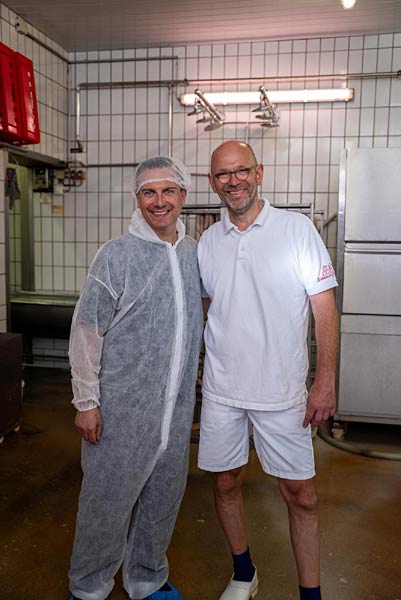 Bochumer Currywurst im Sphere Tim Raue auf dem Berliner Fernsehturm