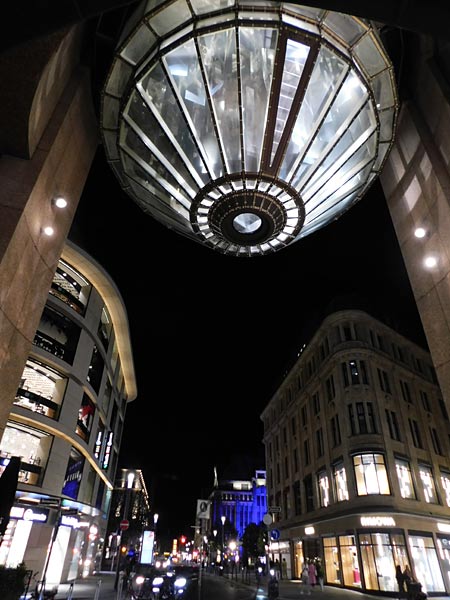 Nachtspaziergang durch die City von D&uuml;sseldorf