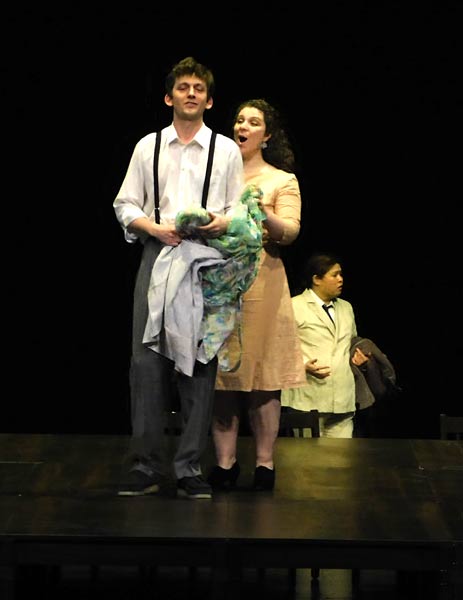 Probenbesuch bei 'Falstaff' im Musiktheater im Revier
