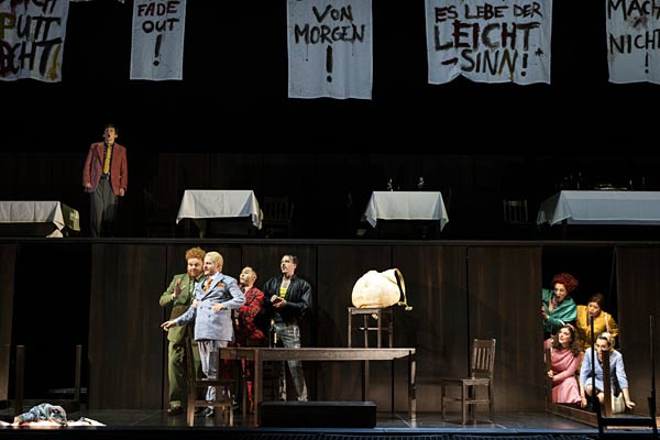 Oper 'Falstaff' im Musiktheater im Revier in Gelsenkirchen