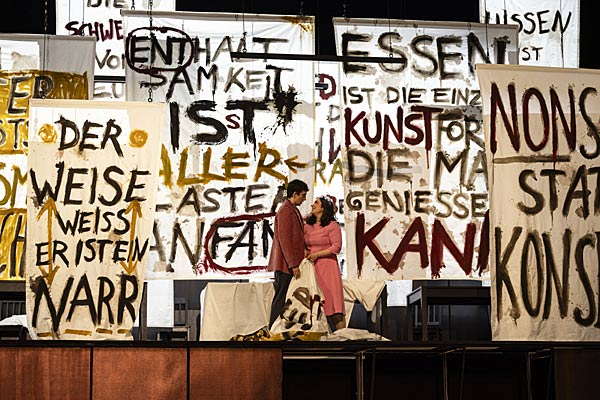 Oper 'Falstaff' im Musiktheater im Revier in Gelsenkirchen