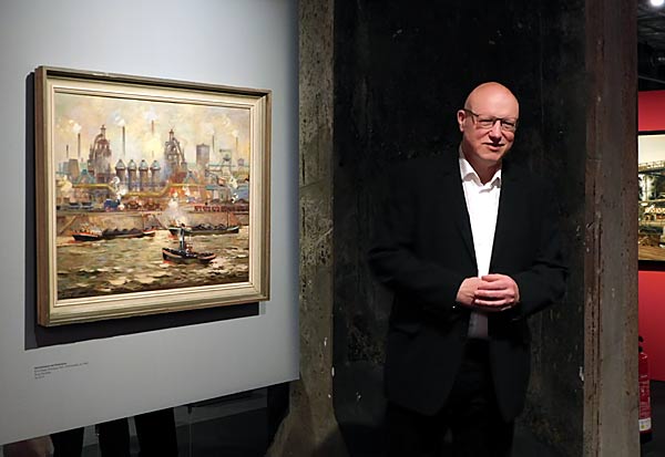 Ausstellung 'Das Land der tausend Feuer  Industriebilder aus der Sammlung Ludwig Schönefeld' im Ruhr Museum