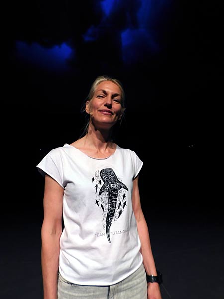 Vortrag 'Scharfzähnig und Flossenstark  Abenteuer Unterwasserfilm' von Christina Karliczek Skoglund im Gasometer Oberhausen