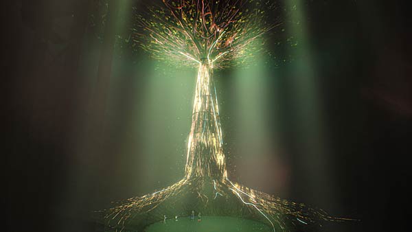 Ausstellung 'Mythos Wald' im Gasometer Oberhausen