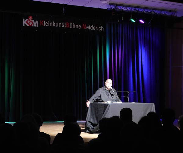 Lesung von Frank Goosen in der Kleinkunstb&uuml;hne Meiderich