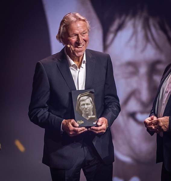 Ehrung der Neuzug&auml;nge in der 'Hall of Fame' im Deutschen Fu&szlig;ballmuseum in Dortmund